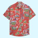 Los Angeles Angels City Connect Scenic Tri-Blend Button-Down Shirt
