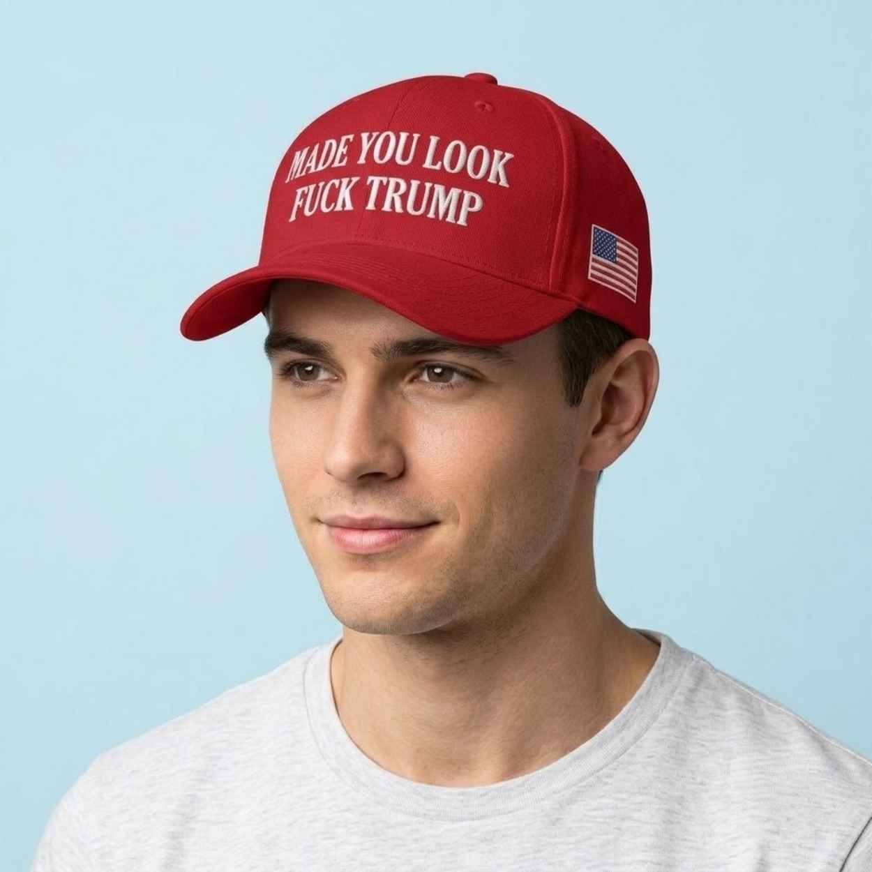 Made You Look Fuck Trump Hat 3 Made You Look Fuck Trump Hat 3