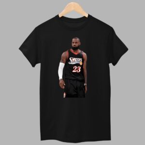 2026 Lebron James Sixers Shirt 1