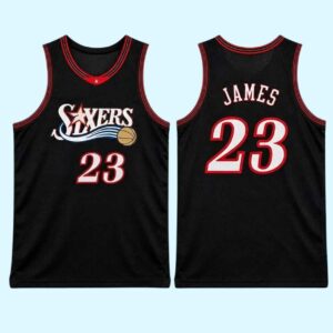 2026 Lebron James Sixers Jersey 1
