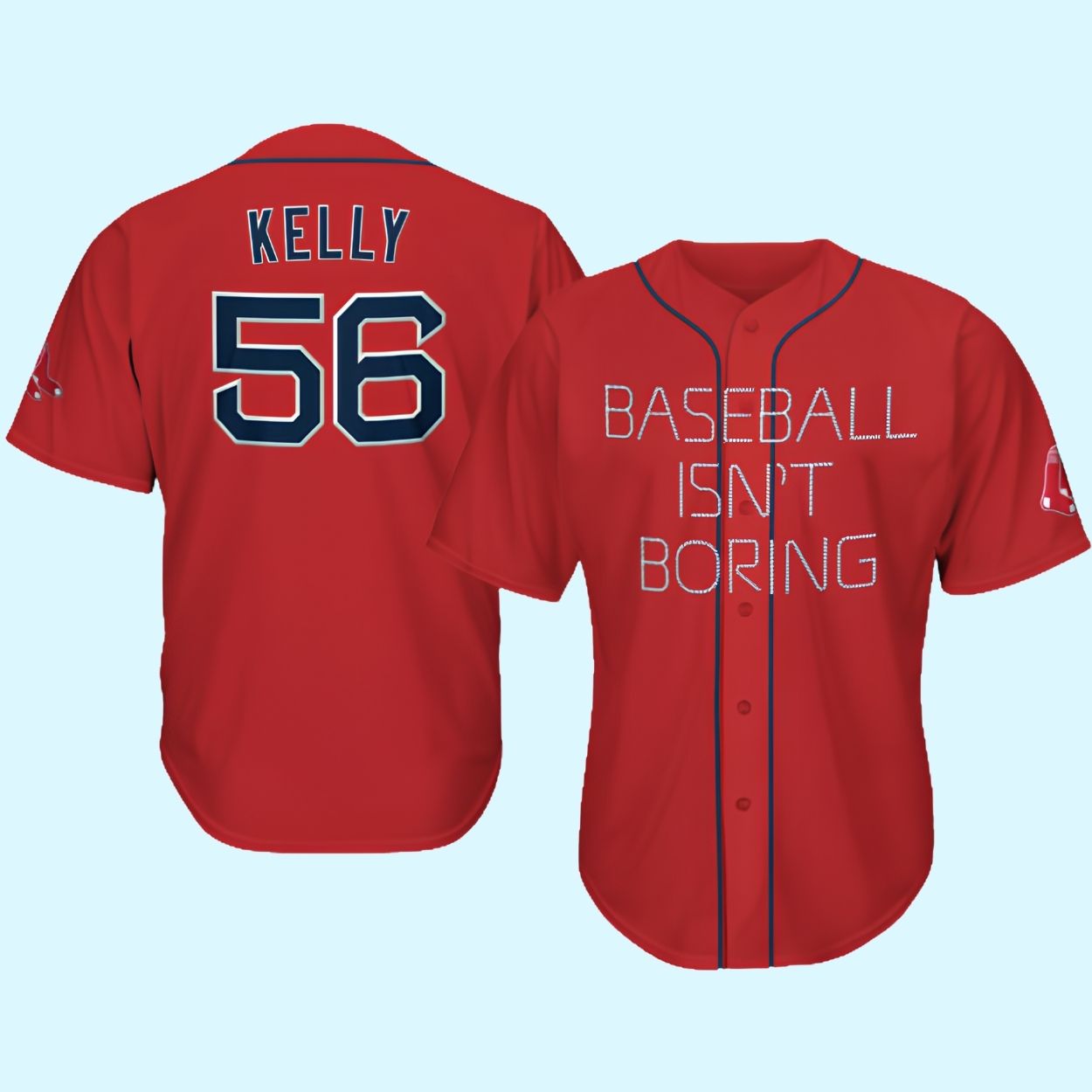 Red Sox 2026 Giveaway Baseball Isn't Boring Night Jersey 1 Red Sox 2026 Giveaway Baseball Isnt Boring Night Jersey 1