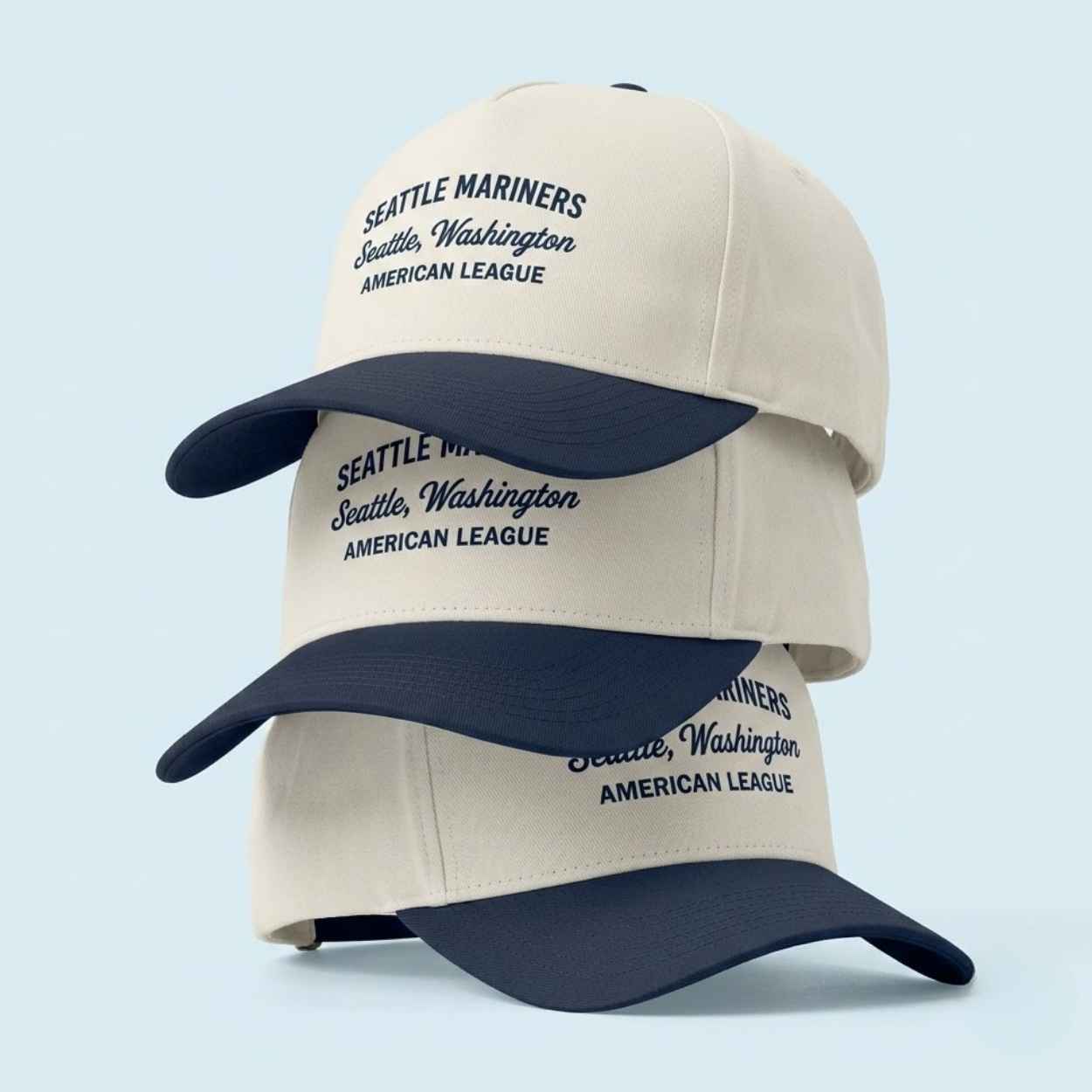 Sam Darnold Seattle Mariners America League Hat 2 Sam Darnold Seattle Mariners America League Shirt 2