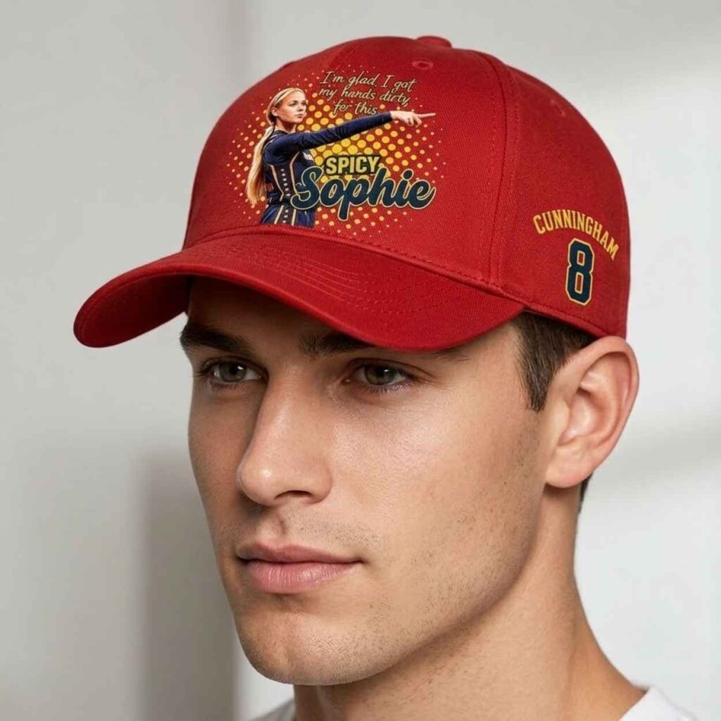 Spicy Sophie Basketball Point God Art Printed Baseball Cap 2