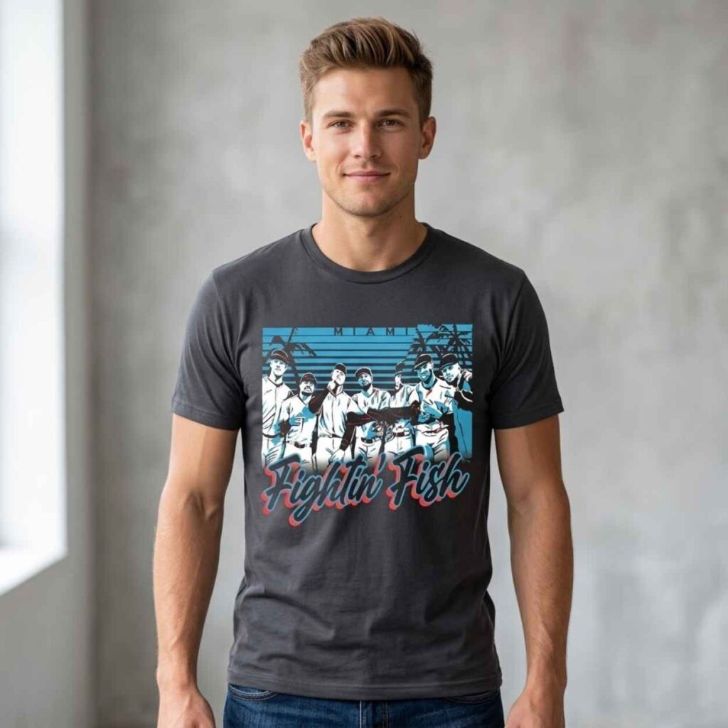 Tyler Phillip Marlins Fightin Fish Shirt 3