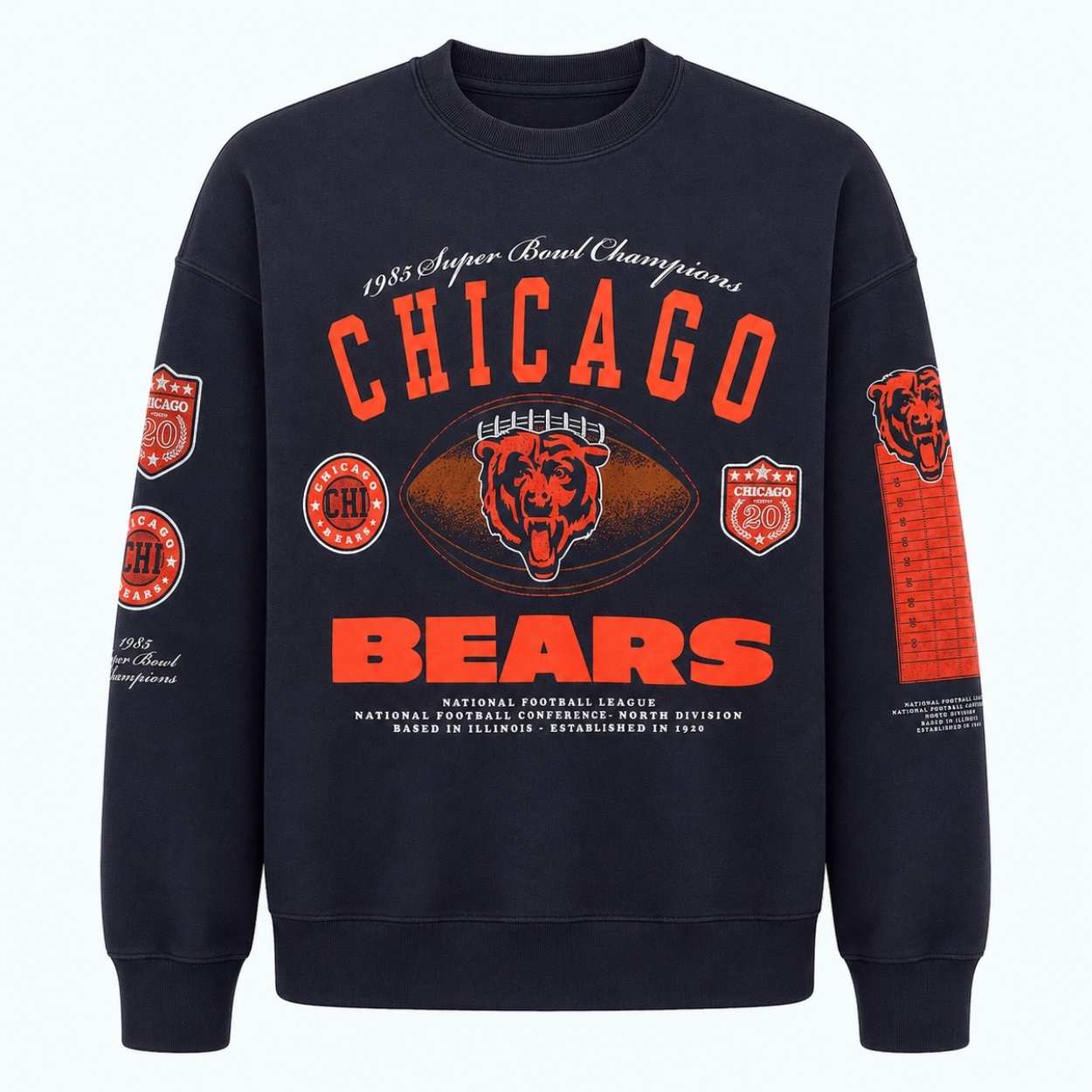 1985 Super Bowl Champions Bears Sweatshirt 1 1985 Super Bowl Champions Bears Sweatshirt 1