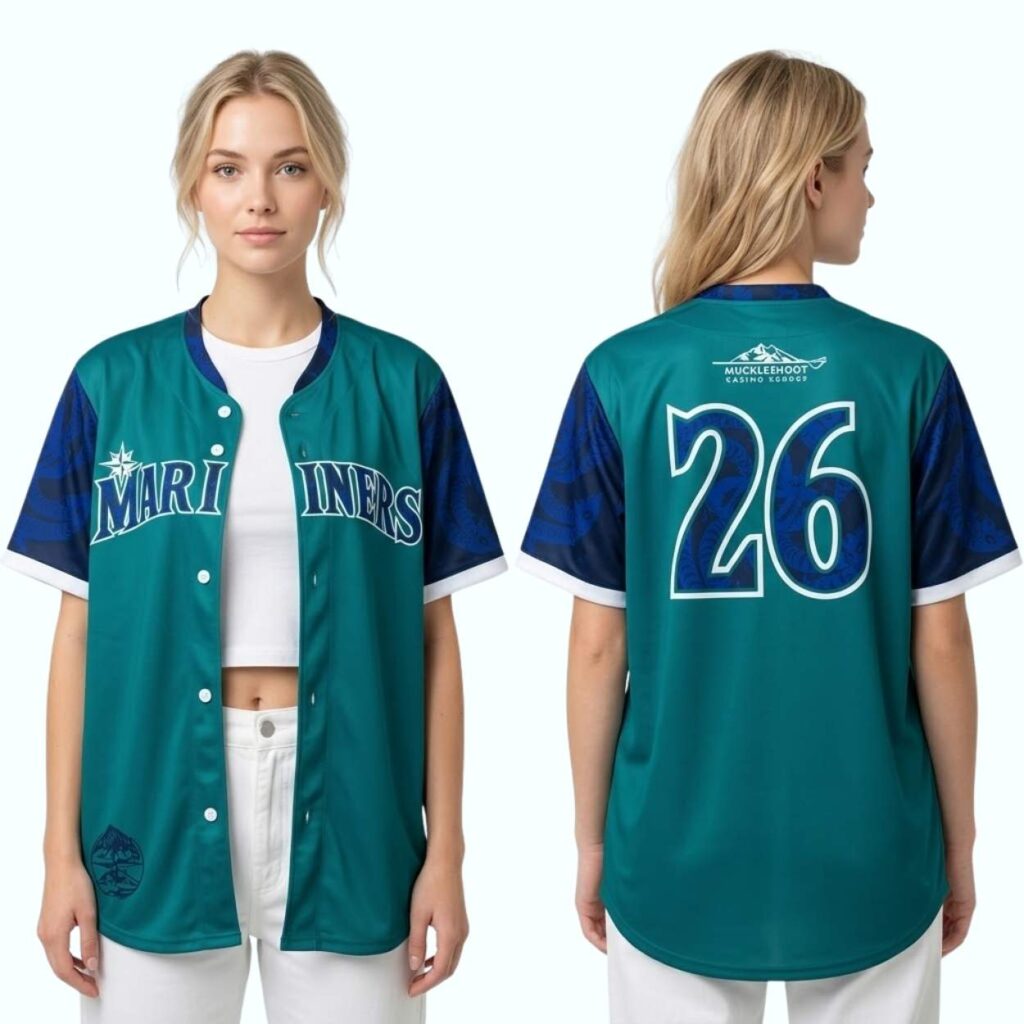 2026 Mariners Native American Heritage Night Jersey Giveaway 4