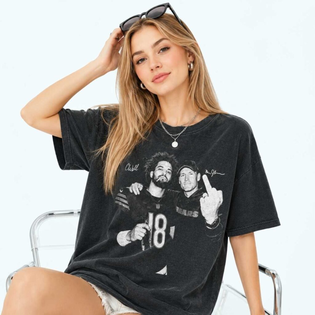 Chicago Football Caleb Williams Ben Johnson Shirt 3 Chicago Football Caleb Williams Ben Johnson Shirt 3