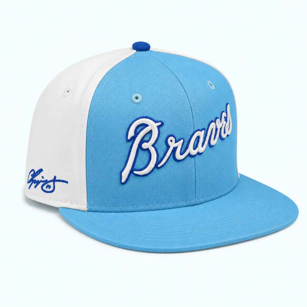 Chipper Jones Vice Blue Braves Hat 1 Chipper Jones Vice Blue Braves Hat 1
