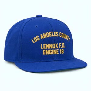 Cameron Dicker Los Angeles County Lennox FD Engine 18 Hat 1