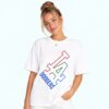 Dodgers Color Outline LA T Shirt 2