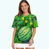 Funny 3D Watermelon Belly T Shirt 2