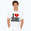 I Love Dino Nuggets And Women Dominating Me Shirt 2