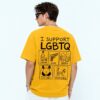 I Support LGBTQ Liquor Guns Beers Titties Quickies Shirt 3