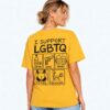 I Support LGBTQ Liquor Guns Beers Titties Quickies Shirt 4