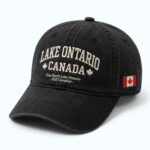 Lake Ontario Canada True North Still Canadian Hat