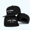 Live Free Or Diet Snapback Hat 5 Live Free Or Diet Snapback Hat 2
