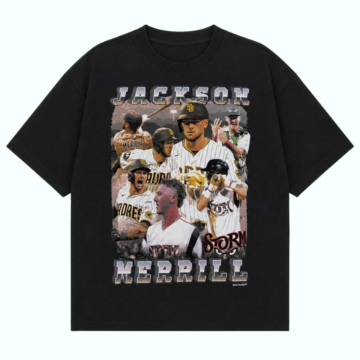 Padres Jackson Merrill Graphic T-Shirt 1 Padres Jackson Merrill Graphic T Shirt 1