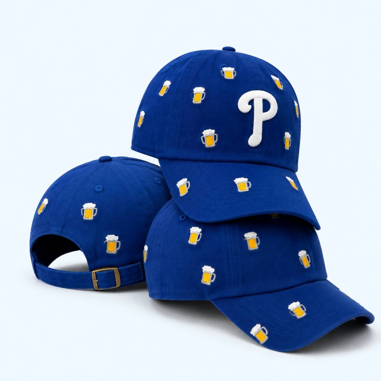 Phillies Beer Baseball Hat 2 Phillies Beer Baseball Hat 2