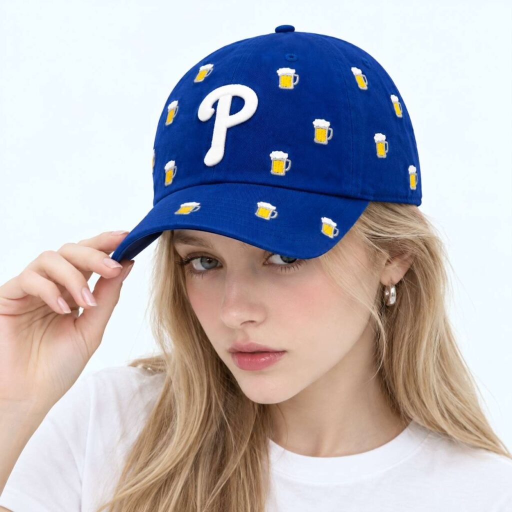 Phillies Beer Baseball Hat 4 Phillies Beer Baseball Hat 4