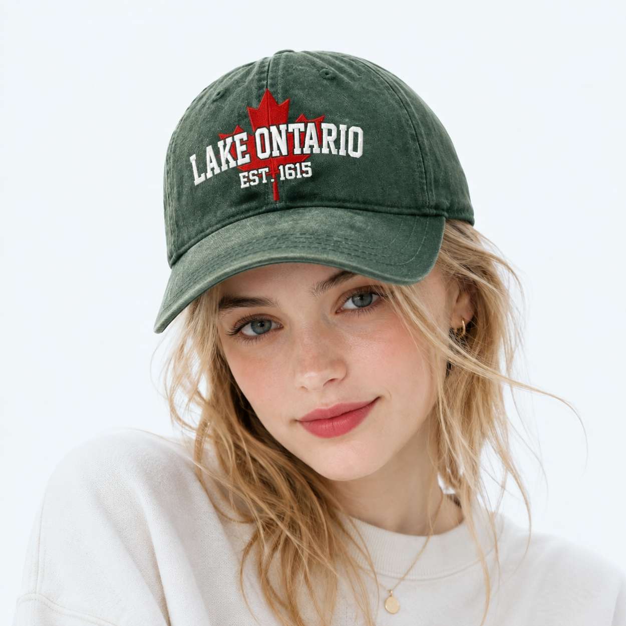 Retro Lake Ontario Est 1615 Canadian Lake Hat 5 Retro Lake Ontario Est 1615 Canadian Lake Hat 5