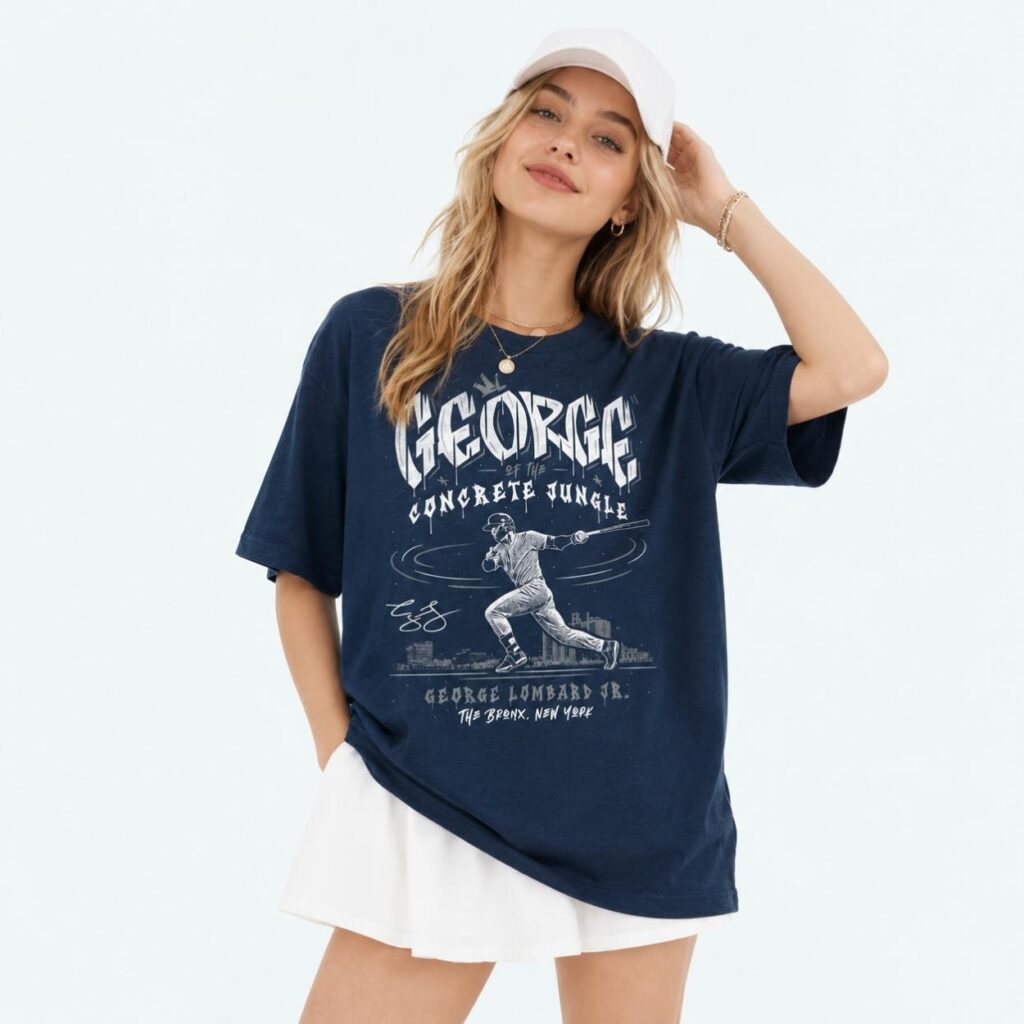 Spencer Jones George Of The Concrete Jungle T Shirt 3 Spencer Jones George Of The Concrete Jungle T Shirt 3