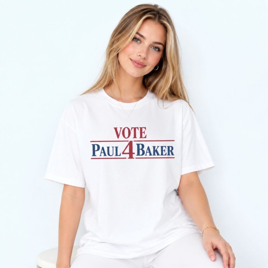 Vote Paul 4 Baker Shirt 2