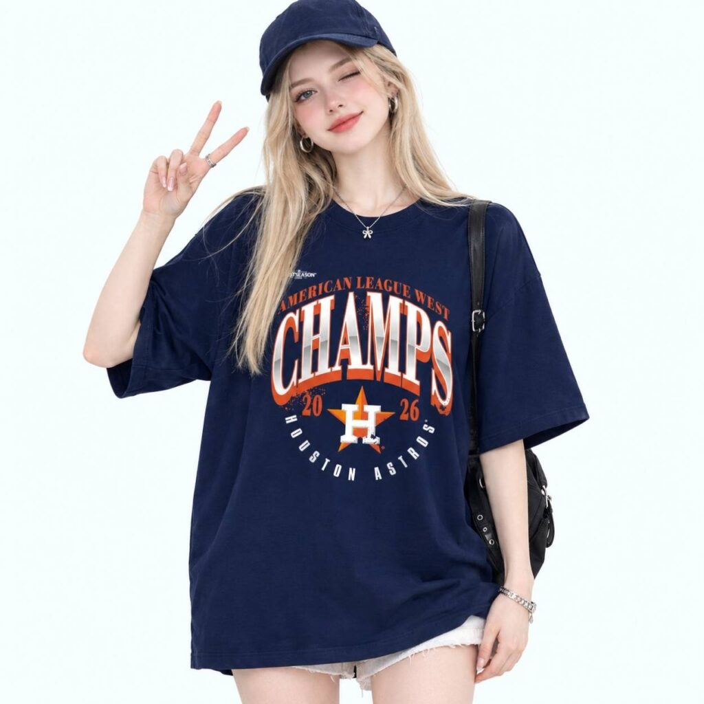 2026 Astros American League West Champions Shirt 2