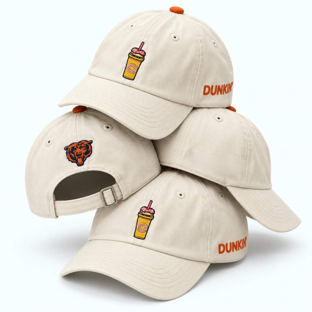 2026 Bears Dunkin Donuts Hat 4