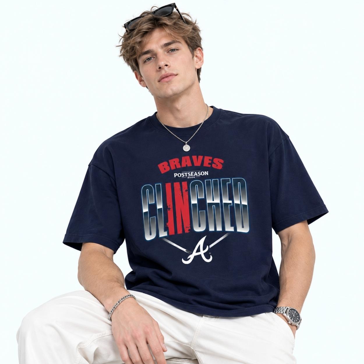2026 Braves Clinched Postseason Shirt 4 2026 Braves Clinched Postseason Shirt 4