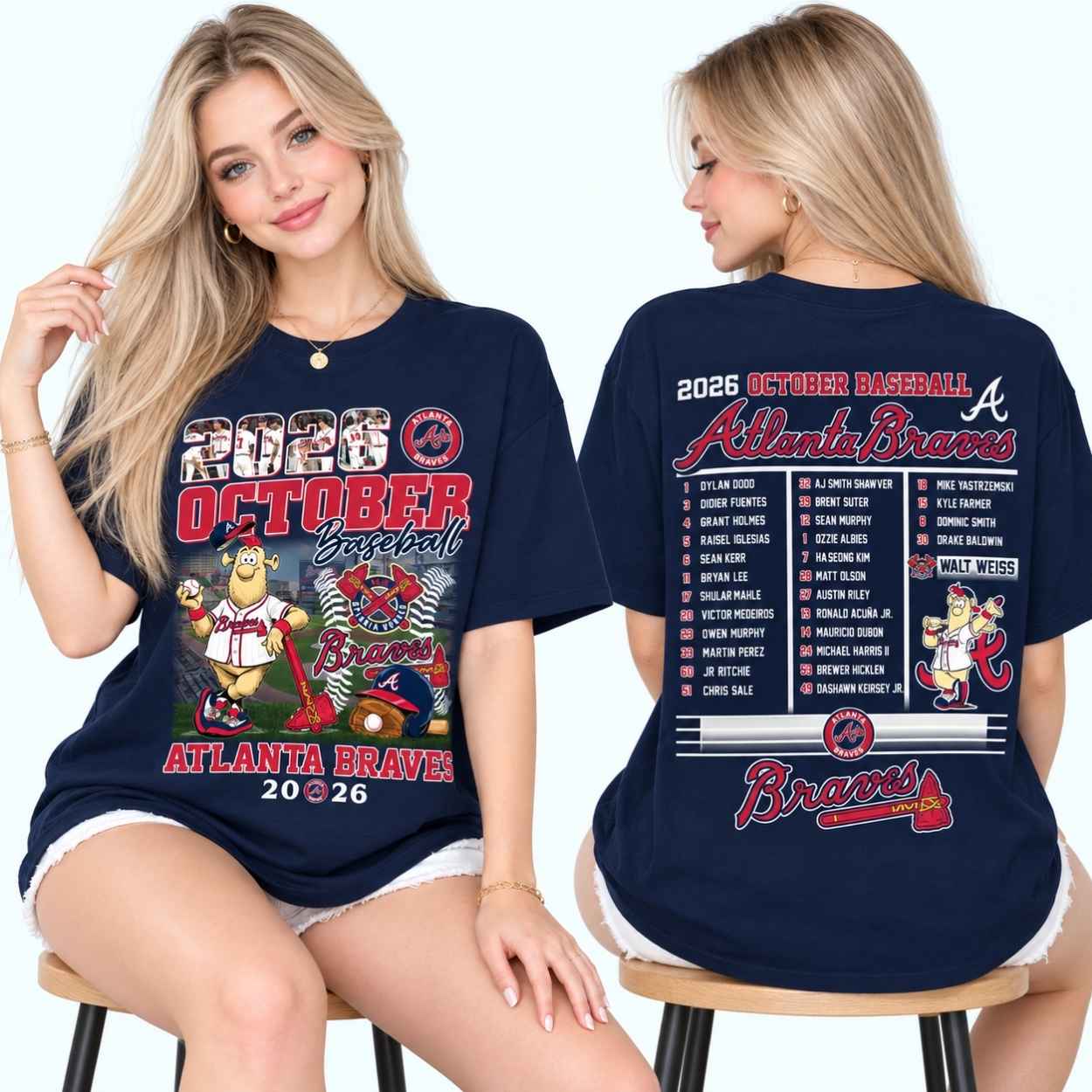 2026 Braves October Baseball Shirt 3 2026 Braves October Baseball Shirt 2
