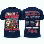 2026 Braves October Baseball Shirt