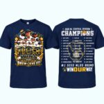 2026 Brewers 103 Wins NL Central Division Champions Shirt