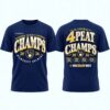 2026 Brewers NL Central 4 Peat Champs Shirt 1
