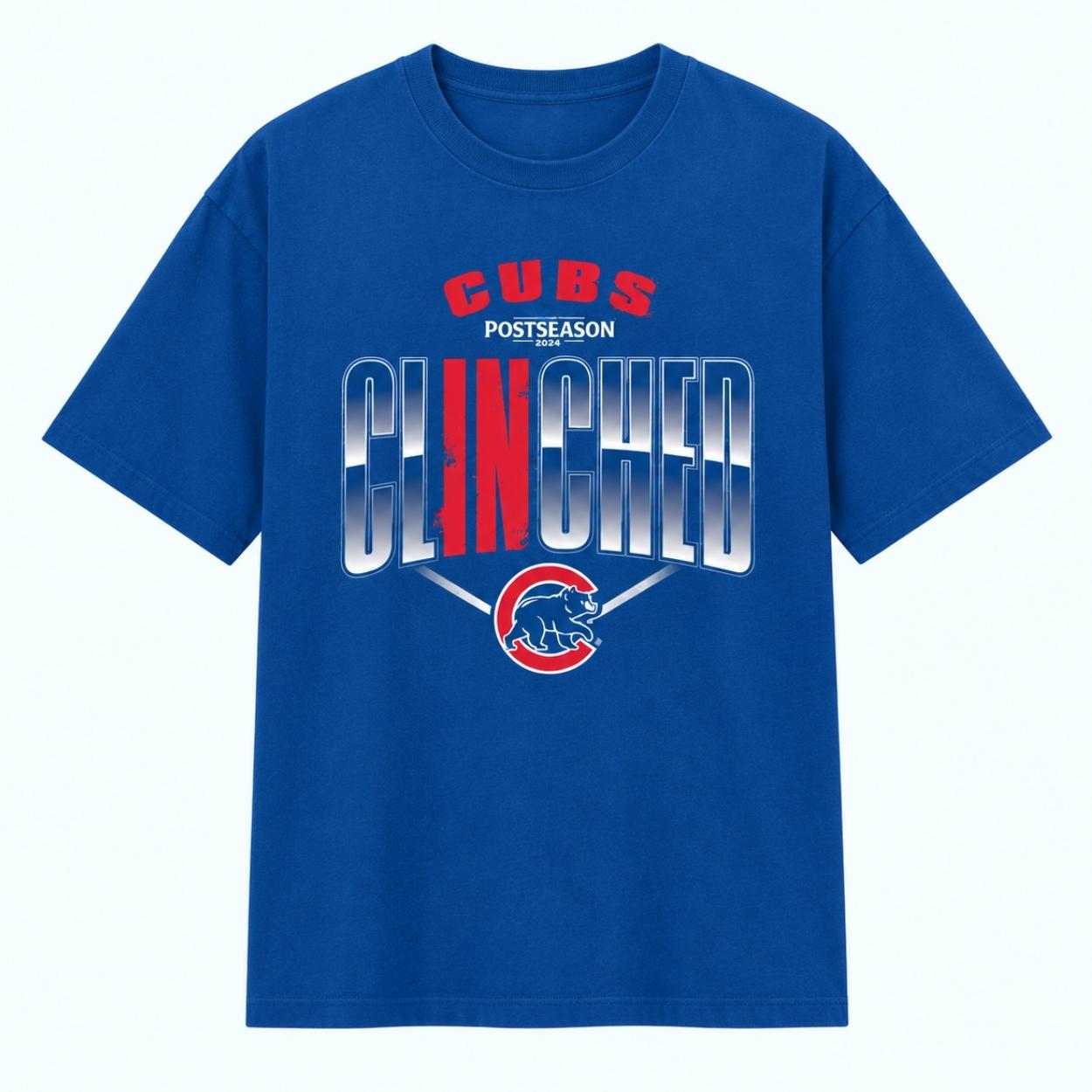 2026 Cubs Clinched Postseason Shirt 1 2026 Cubs Clinched Postseason Shirt 1