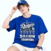 2026 Dodgers 5 In A Row NL West Division Champions Shirt 4