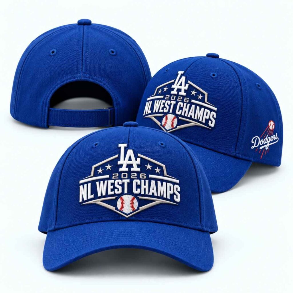 2026 Dodgers NL West Champions Hat 2