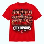 2026 Guardians AL Central Division Champions Shirt