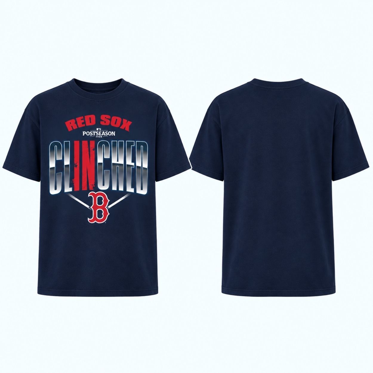 2026 Red Sox Clinched Postseason Shirt 1 2026 Red Sox Clinched Postseason Shirt 1