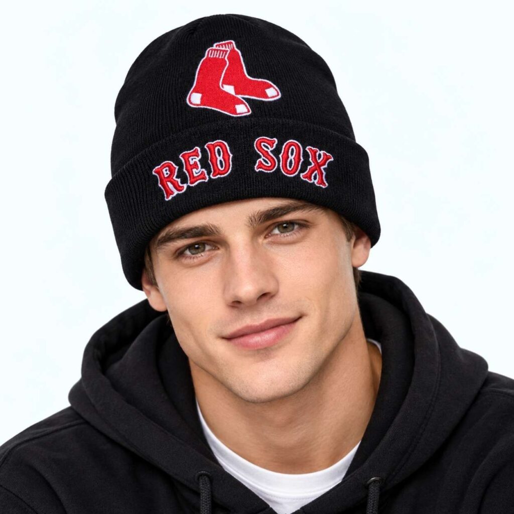 2026 Red Sox Clubhouse Cuff Knit Hat 3
