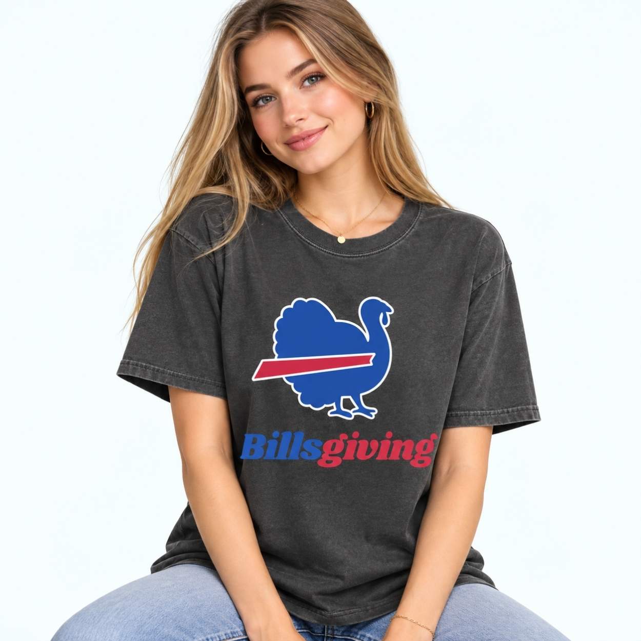 Billsgiving Turkey Football T-shirt 2 Billsgiving Turkey Football T shirt 2