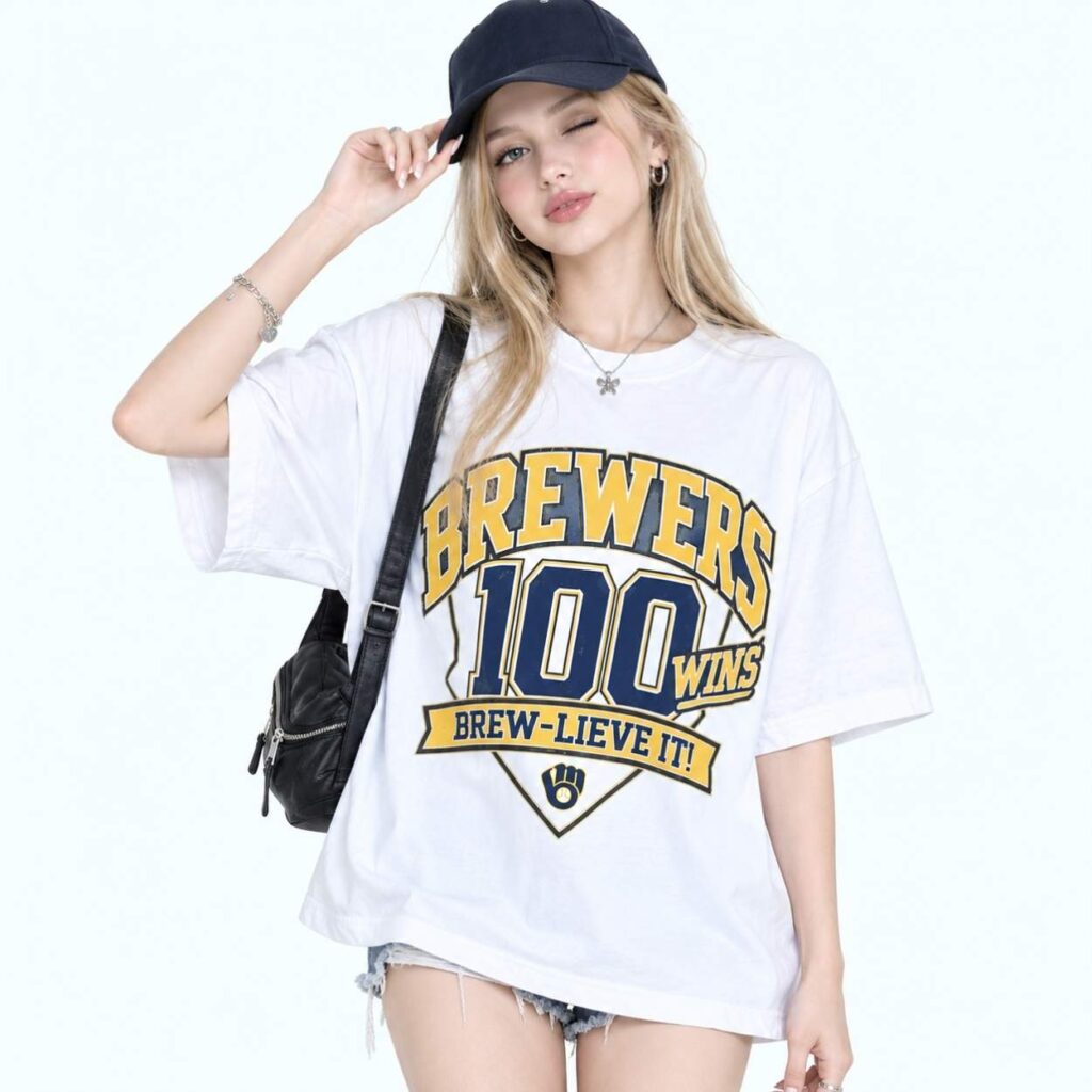 Brewers 100 Wins Brew Lieve It Shirt 3 Brewers 100 Wins Brew Lieve It Shirt 3