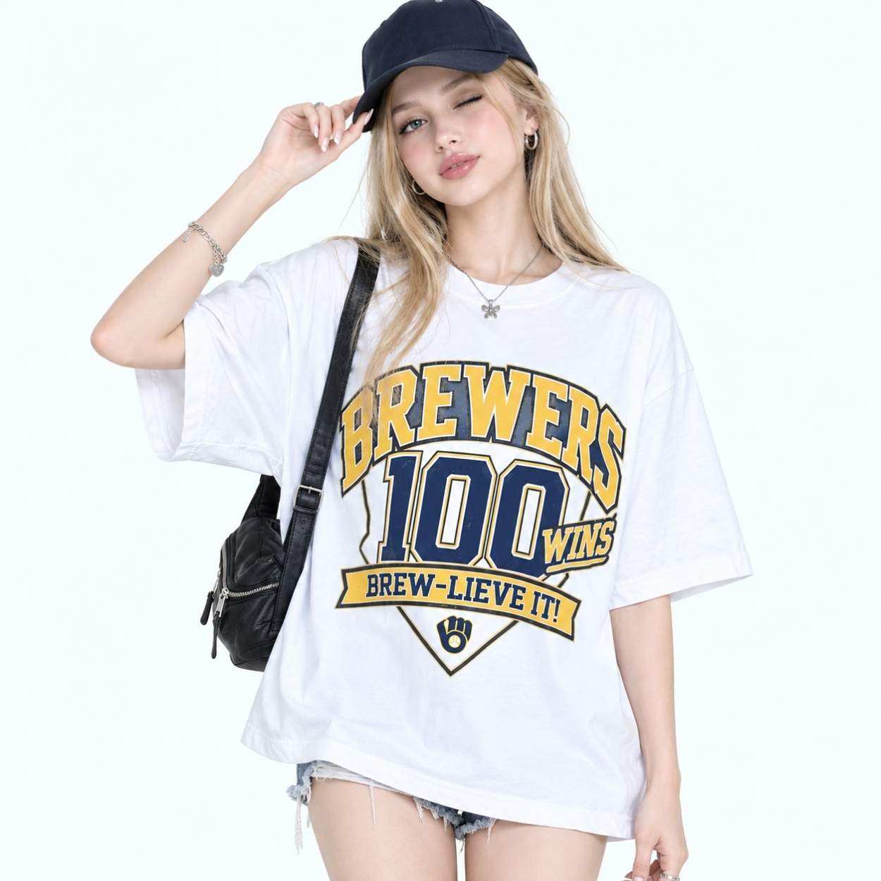 Brewers 100 Wins Brew-Lieve It Shirt 2 Brewers 100 Wins Brew Lieve It Shirt 3
