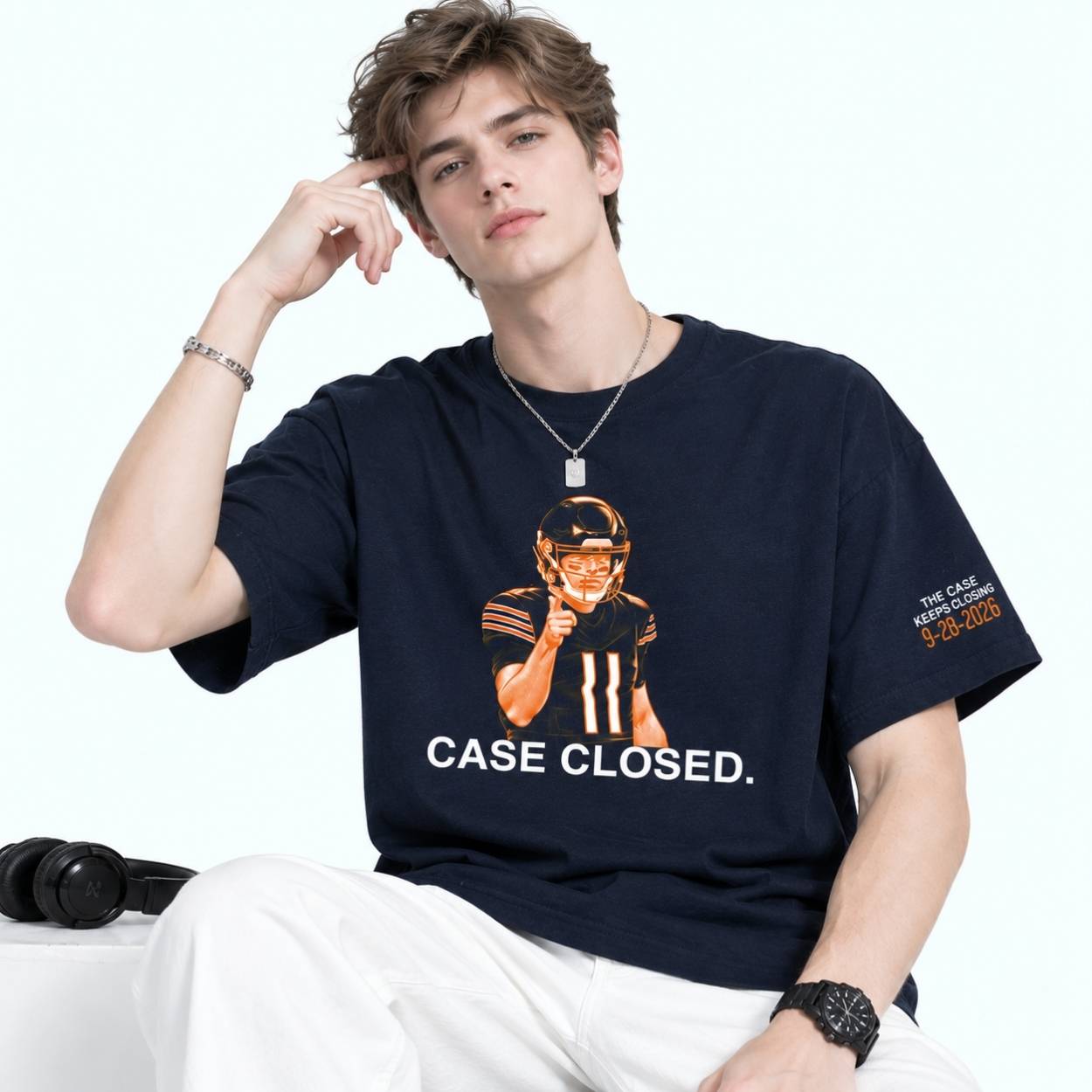 Case Keenum Case Closed Football Shirt 4 Case Keenum Case Closed Football Shirt 4