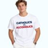Catholics Vs Alcoholics Shirt 4