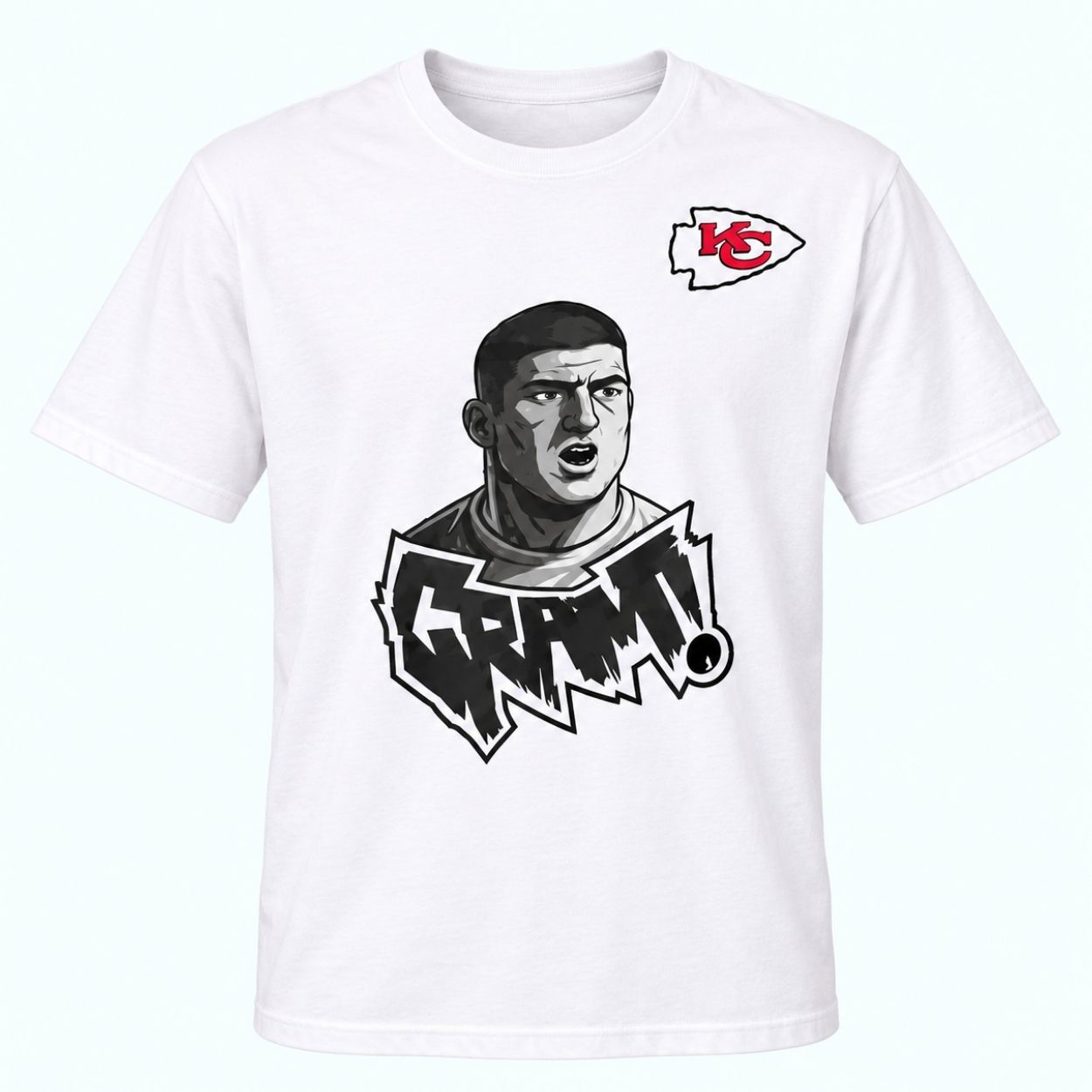 Chiefs George Karlaftis CRAM Shirt 1 Chiefs George Karlaftis CRAM Shirt