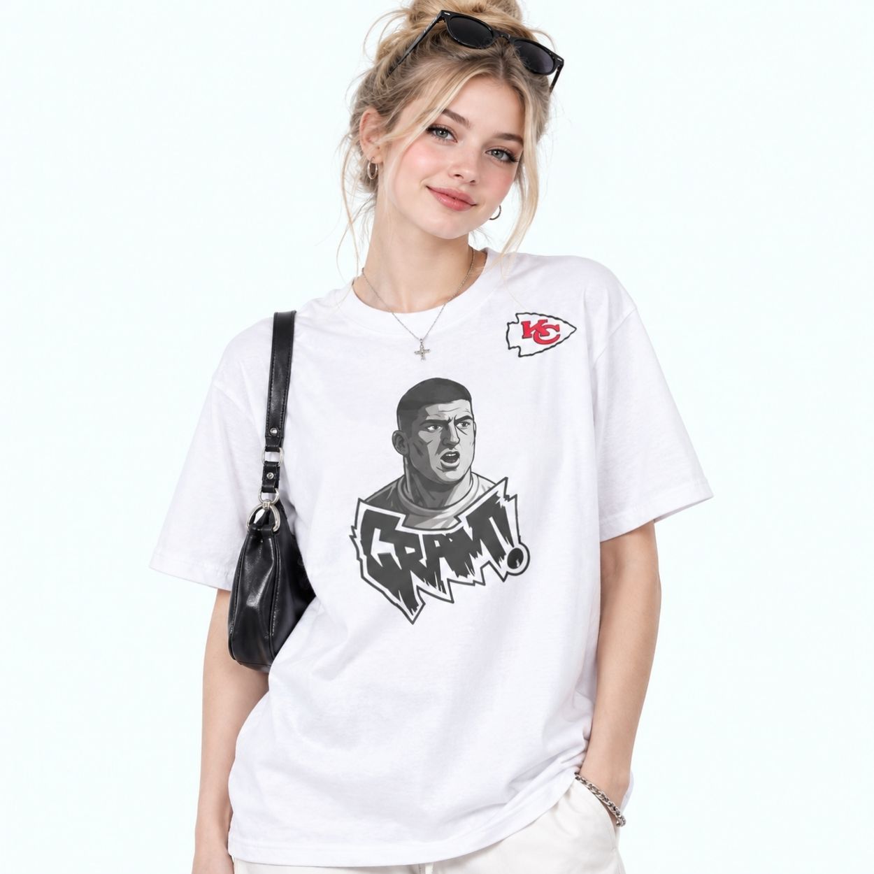 Chiefs George Karlaftis CRAM Shirt 2 Chiefs George Karlaftis CRAM Shirt