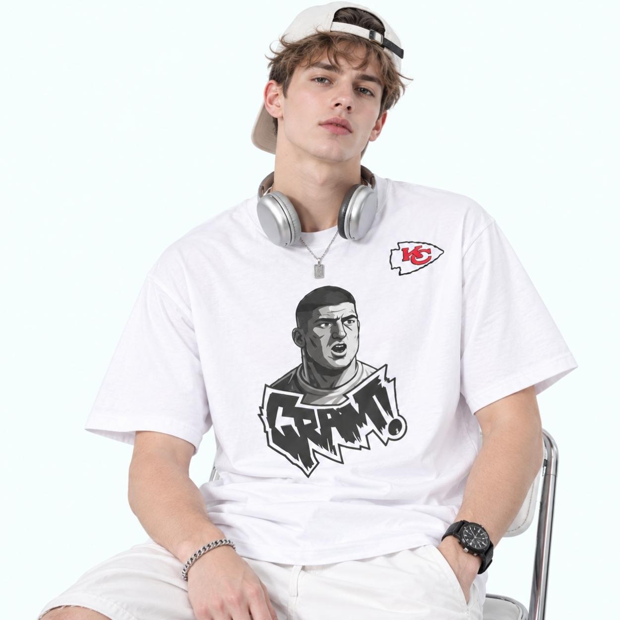 Chiefs George Karlaftis CRAM Shirt 4 Chiefs George Karlaftis CRAM Shirt