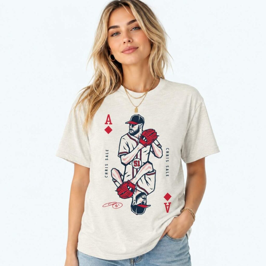 Chris Sale Ace Of Diamonds 51 Shirt 4