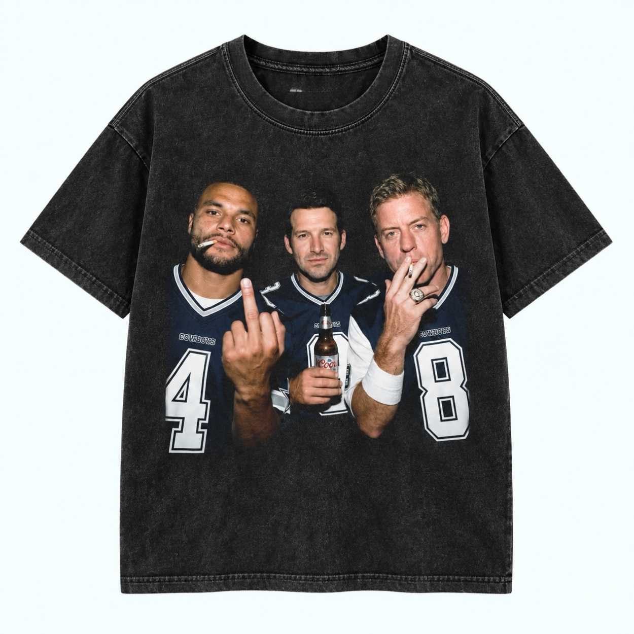 Dak Prescott Tony Romo Troy Aikman Cowboys Legends Shirt 1 Dak Prescott Tony Romo Troy Aikman Cowboys Legends Shirt 1