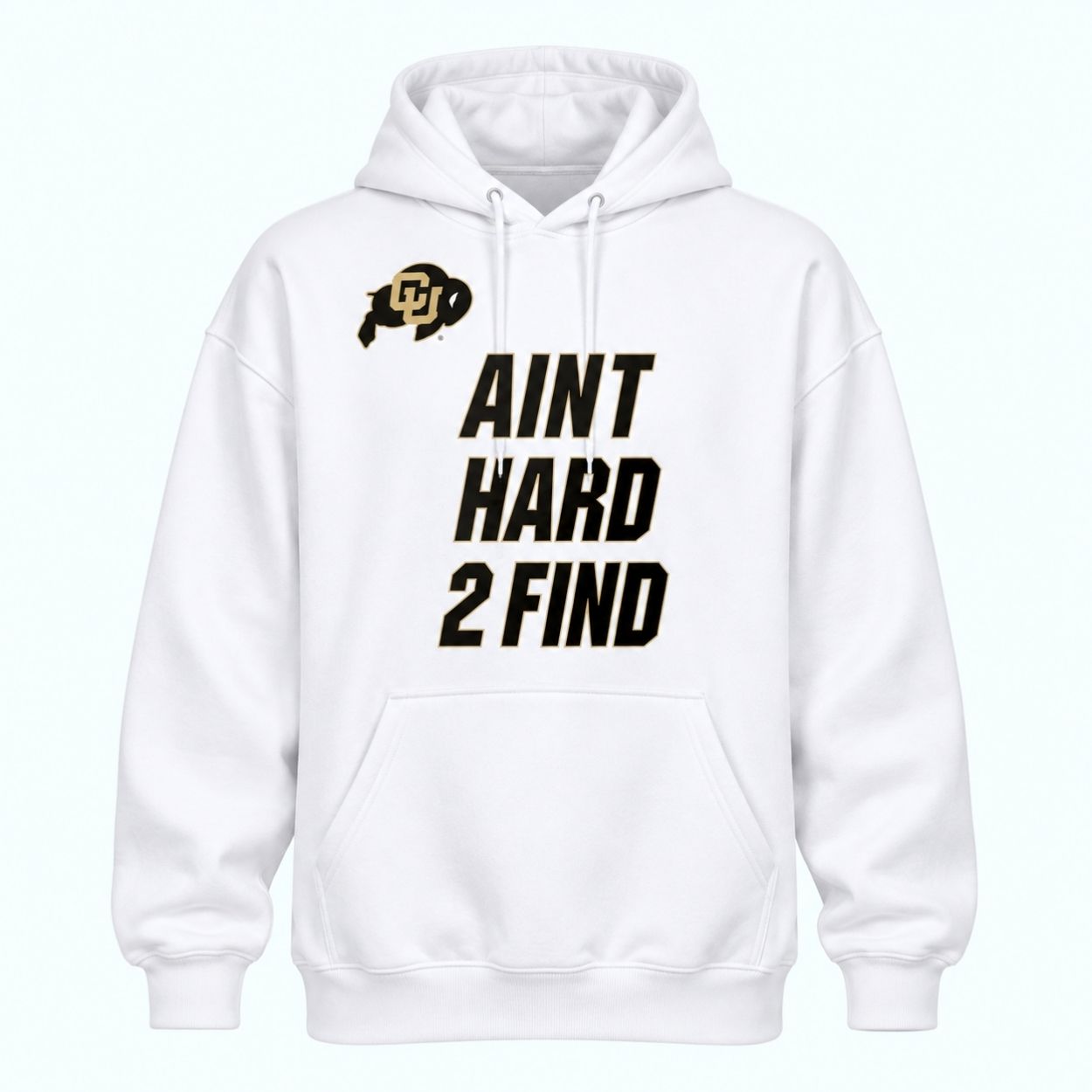 Deion Sanders Colorado Buffaloes Ain’t Hard 2 Find Hoodie 1 Deion Sanders Colorado Buffaloes Ain t Hard 2 Find Hoodie 1